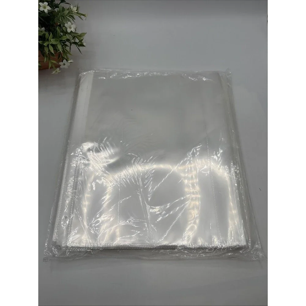 Up&up 100ct Letter Plastic Page Sheet Protectors Standard Clear 8.5x11